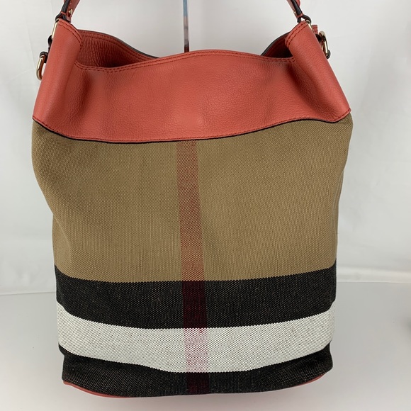 New Burberry Brit Grainy Ashby Check Tote Bag - Picture 4 of 7